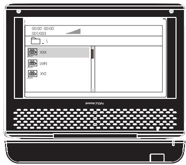 PEEKTON PK 9001 - Lecture d'un DVD (suite) - 4