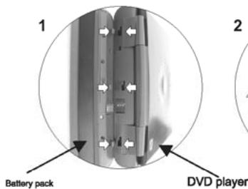 PEEKTON PK 9002 - Installation du Pack Batterie - 1