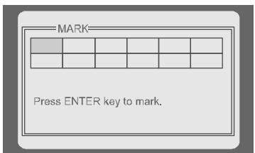 PEEKTON PK 9004 - Fonction MARK (repère) - 1