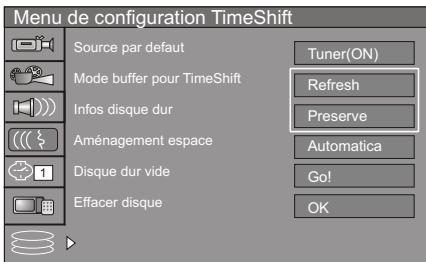 PEEKTON PK 9905 HDD - Mode buffer pour TimeShift - 2