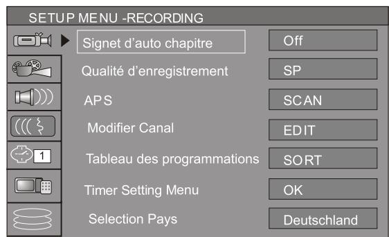 PEEKTON PK 9905 HDD - Signet d'autochapitre - 1