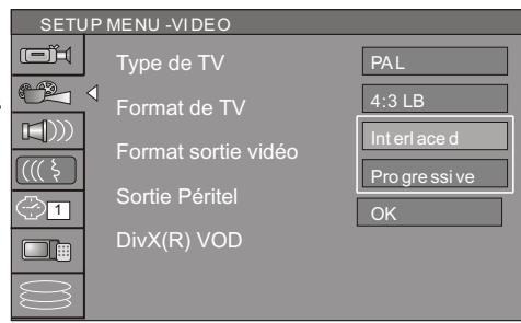 PEEKTON PK 9905 HDD - Format de sortie vidéo - 1
