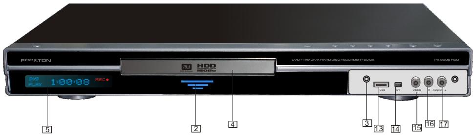 PEEKTON PK 9905 HDD 160GO - Utilisation de la telecommande - 4
