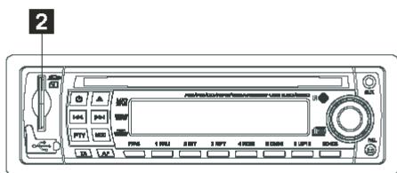 PEEKTON PK M 600 - Lecture à partir d'une carte SD - 1