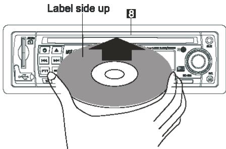 PEEKTON PK M 600 - Fonctionnement des CD,MP3 - 1