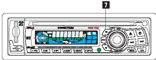 PEEKTON PK M 700 RDS - Fonctions de l'appareil (suite) - 1