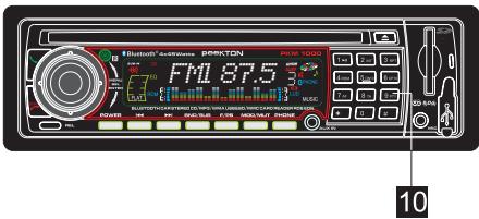 PEEKTON PKM 1000PKF 100 - Fonction PTY - 1