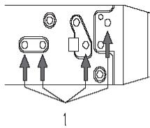 PEEKTON PKM 500 RDS - MONTAGE - PAR L'ARRIERE (EMPLACEMENT DIN) - 1