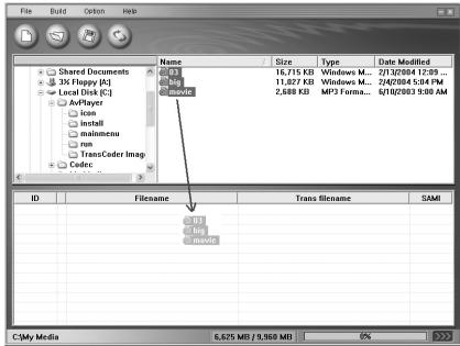 PEEKTON SSF-M20 - Transcodage de fichiers - 1