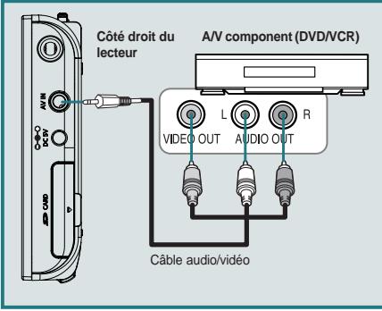 PEEKTON SSF-M20 - Branchement d'un composant AV - 1