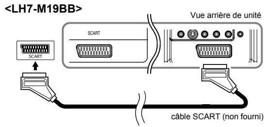 FUNAI LH7M19BB - [BRANCHEMENT DE LA PRESE SCART] - 2