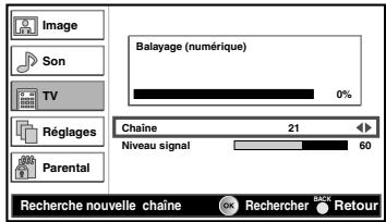 FUNAI LH7M32BB - Recherche nouvelle chaîne - 1