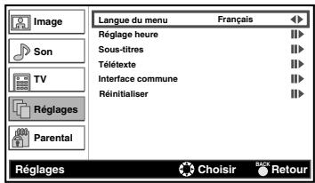 FUNAI LH7M32BB - Sélection de langue de menu - 1