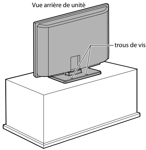FUNAI LH8-M40BB - Fixation de l'unité sur votre meuble - 1