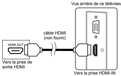 FUNAI LT6-M22BB - Branchement HDMI - 1