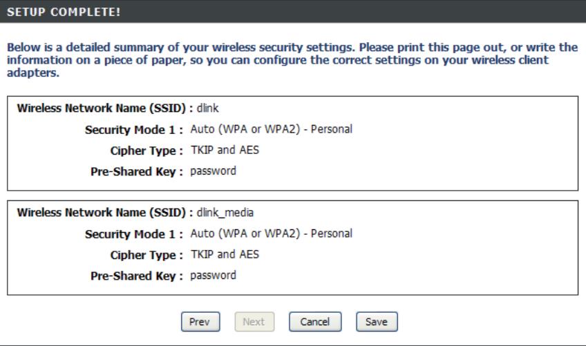 D-LINK DIR-855 - STEP 1: WELCOME TO THE D-LINK WIRELESS SECURITY SETUP WIZARD - 1