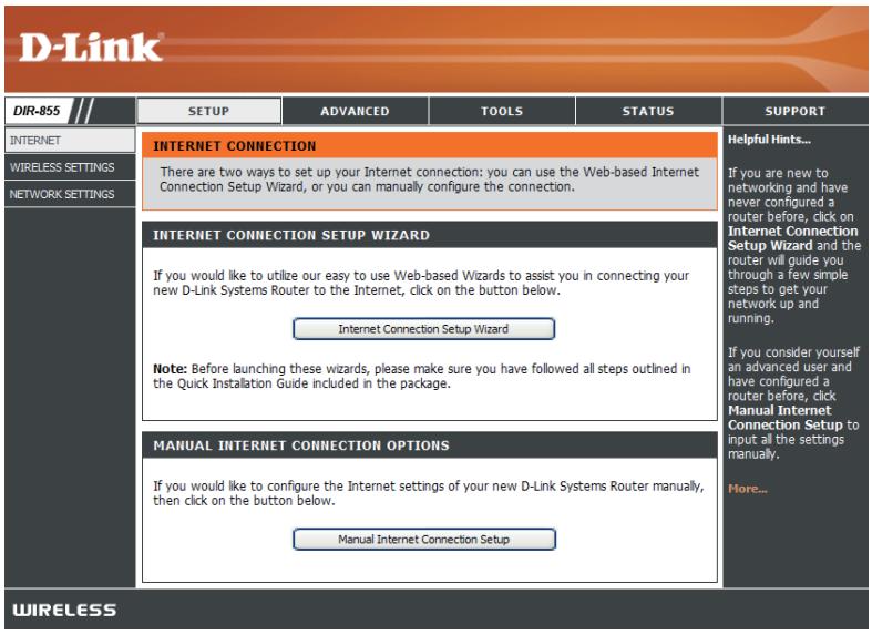 D-LINK DIR-855 - Setup Wizard (Assistant de configuration) - 1