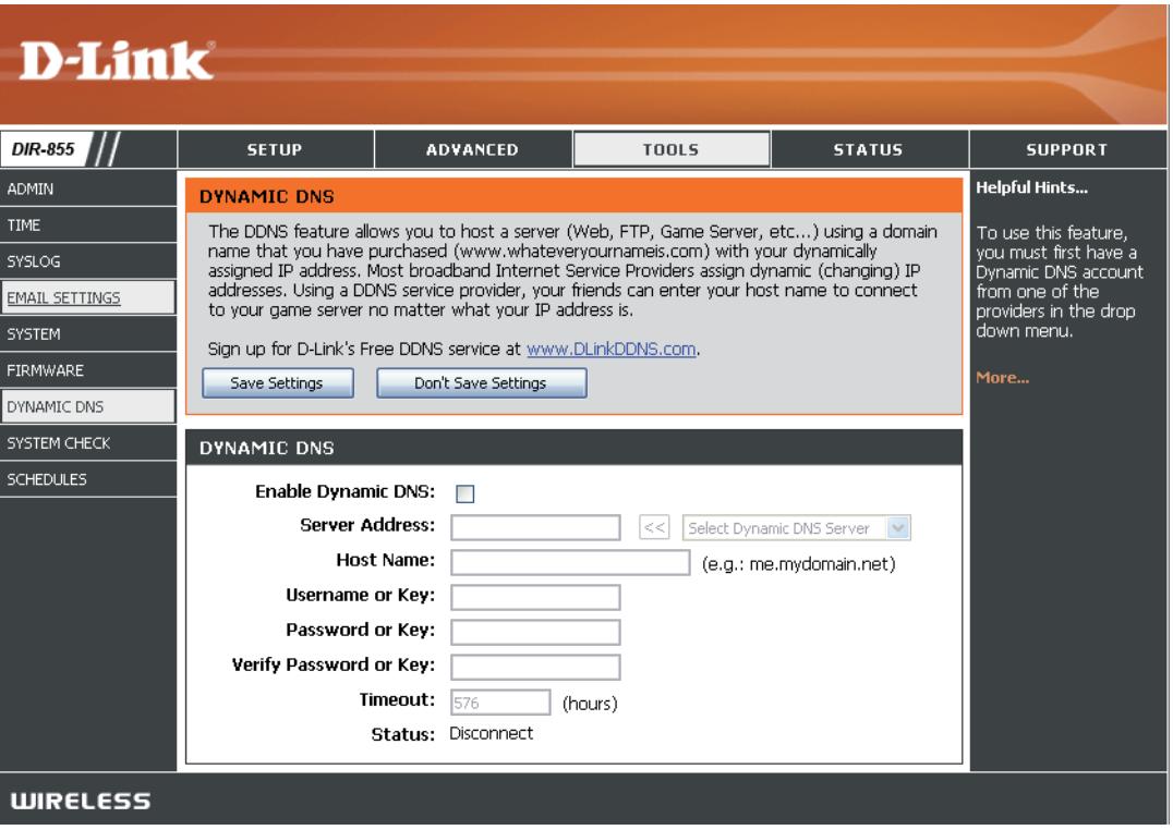D-LINK DIR-855 - DDNS - 1