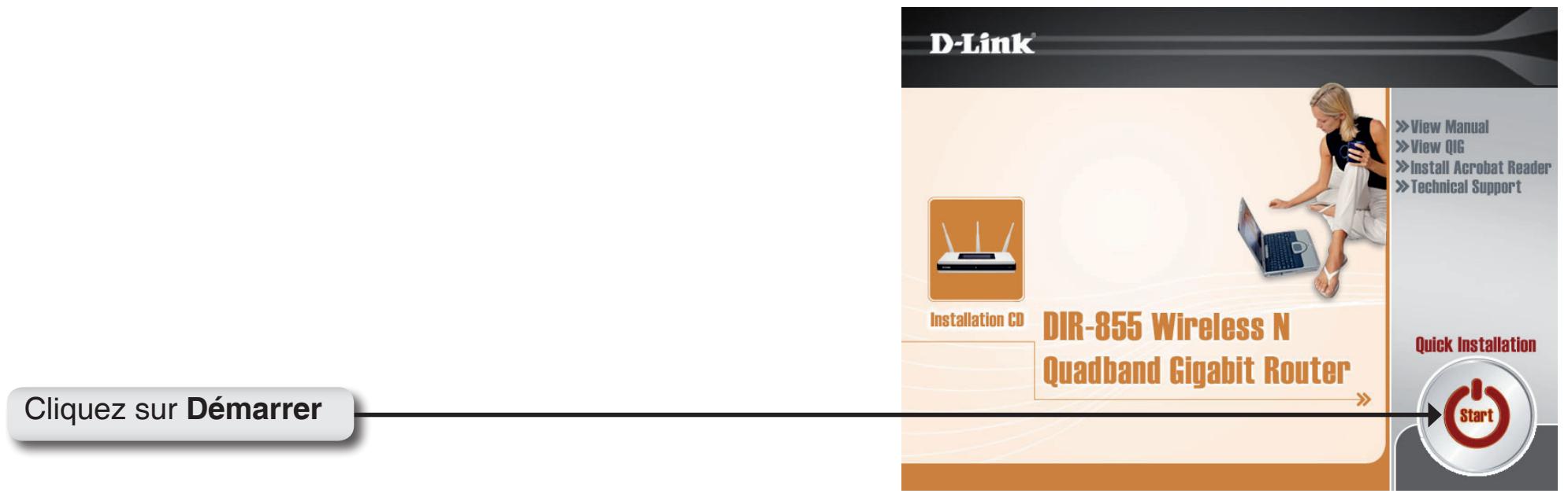 D-LINK DIR-855 - Mise en route - 1