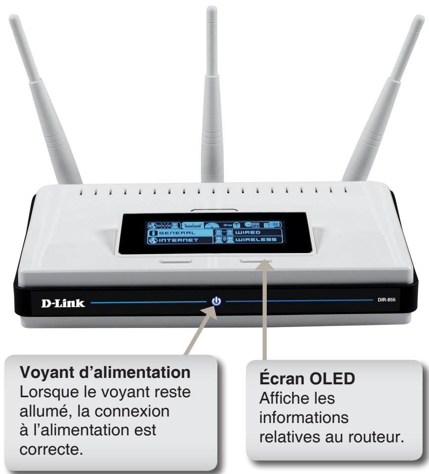 D-LINK DIR-855 - Description du matériel Voyants lumineux - 1