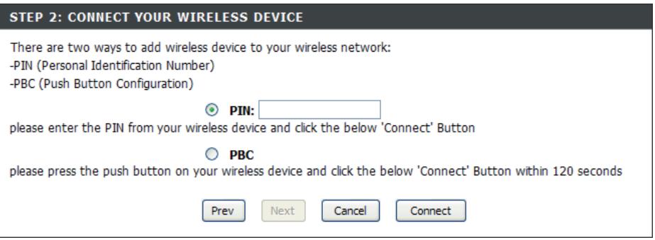 D-LINK DIR-855 - Assistant d'ajout d'un périphérique sans fil avec WPS - 3