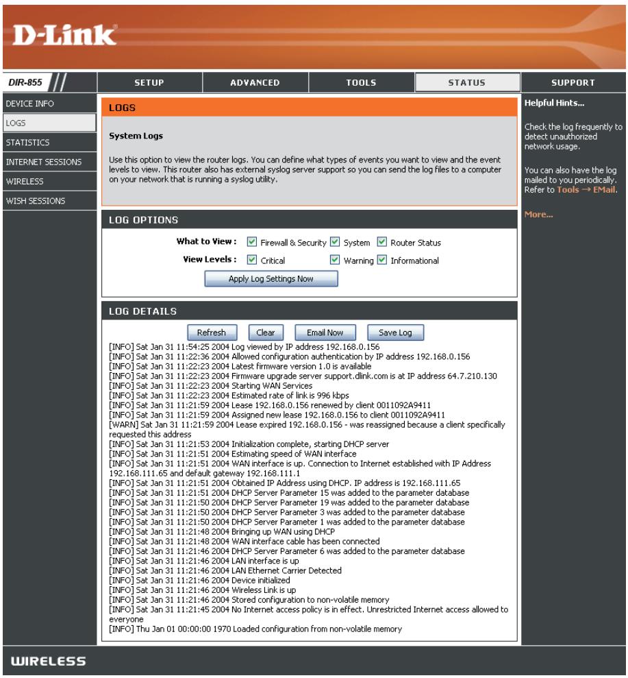 D-LINK DIR-855 - Journal - 1