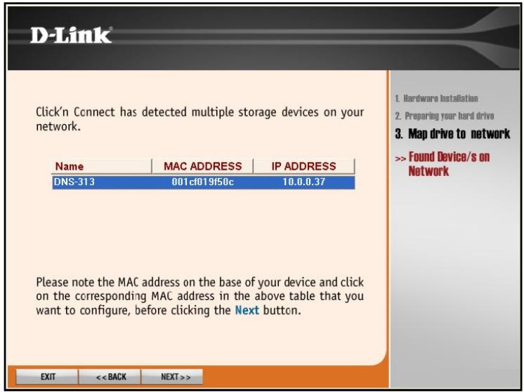 D-LINK DNS-313 - Click n’ Connect pour l’installation d’un nouveau disque dur - 11