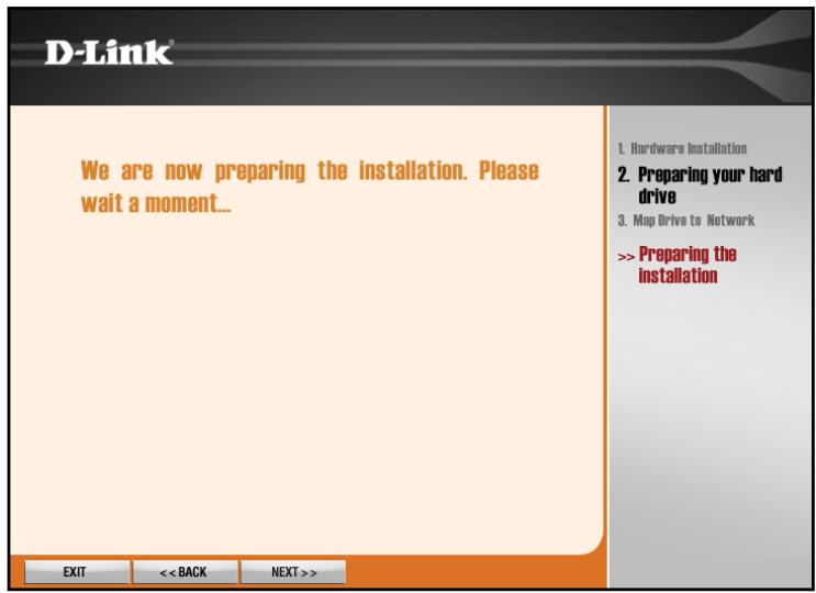 D-LINK DNS-313 - Click n’ Connect pour l’installation d’un nouveau disque dur - 6