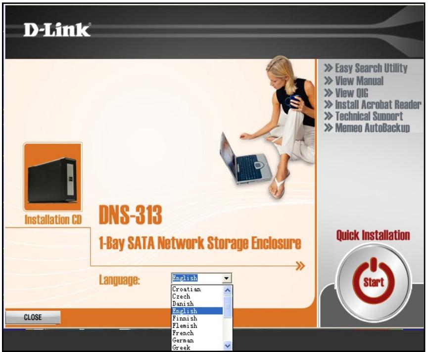 D-LINK DNS-313 - Utilaires de configuration - 1
