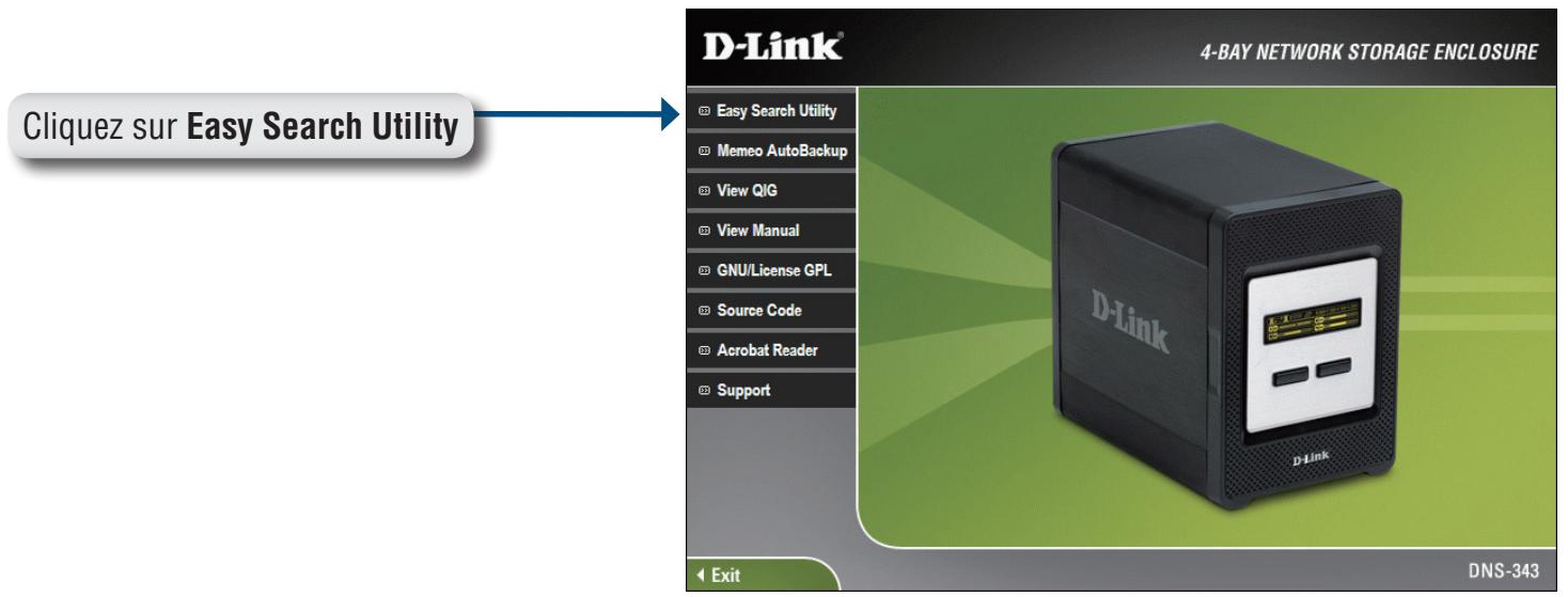 D-LINK DNS-343 - Mise en correspondance des disques - 1