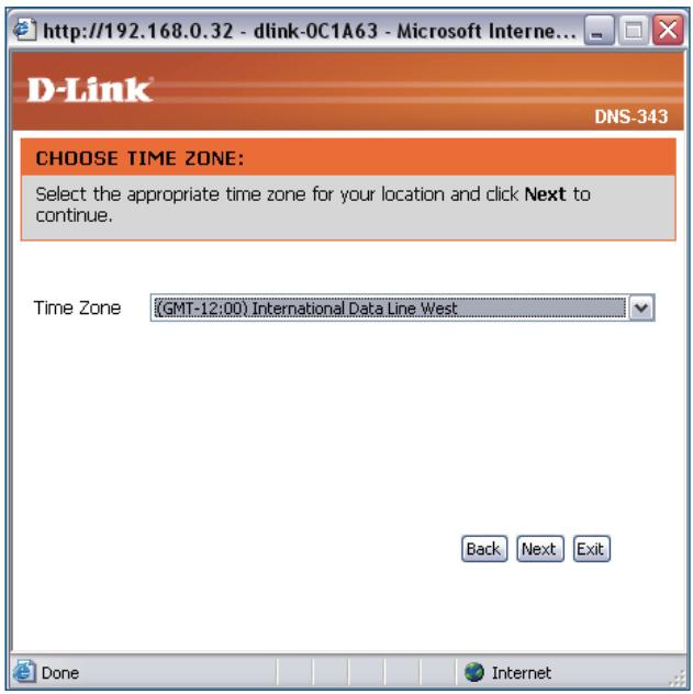 D-LINK DNS-343 - Assistant de configuration - 3