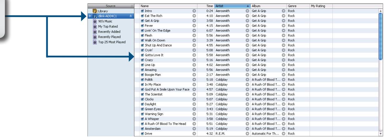 D-LINK DNS-343 - Serveur itunes - 3