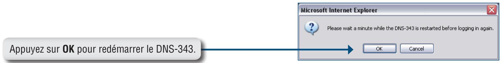 D-LINK DNS-343 - Mise en route - 4