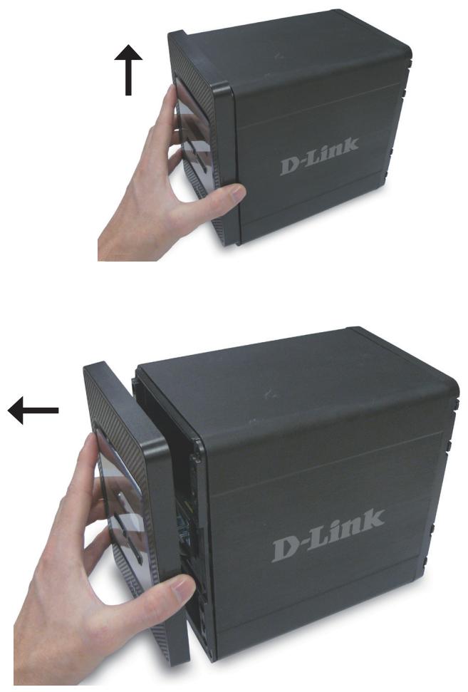 D-LINK DNS-343 - Installation de la configuration du matériel - 1