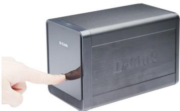 D-LINK DNS-726-4 - Turn on the Power and Initialize the HDD - 1