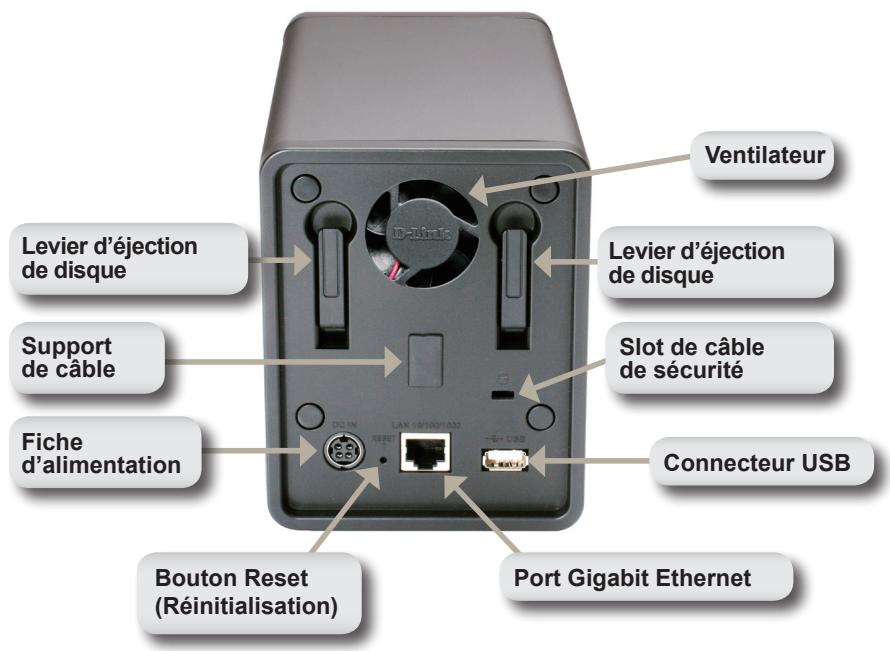 D-LINK DNS-726-4 - Panneau arrêté (Connexions) - 1