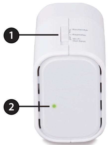 D-LINK DIR-505 - Avant/Haut - 1