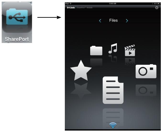 D-LINK DIR-505 - Application SharePort Mobile (iOS, Android) - 7