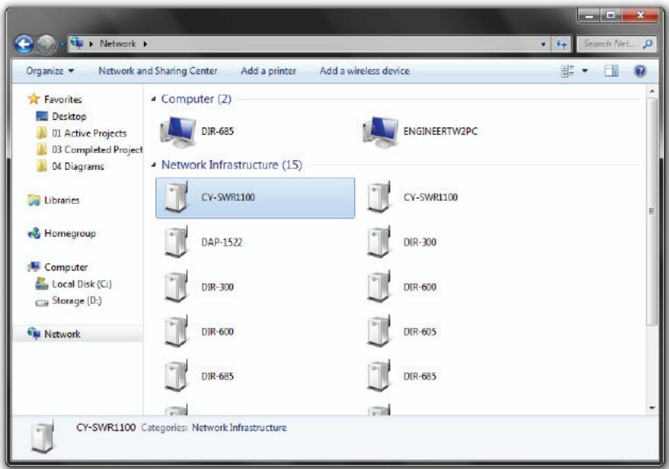 D-LINK DIR-645,  DIR-655 N - Utiliser Windows 7 et la fonction WPS - 1