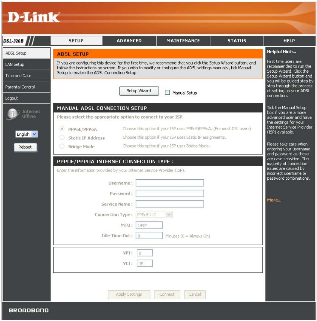 D-LINK DSL-320B - Configuration rapide - 1