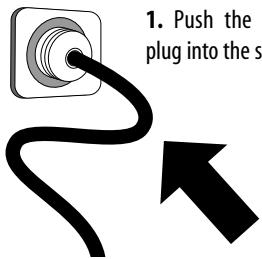 LAURASTAR COMPACT - Plugging in your appliance - 1