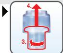 LAURASTAR EVOLUTION I-GE - Remplir le filtré à eau AQUA avec les granulés de déminéralisation AQUA waterfilter met korrens vullen - 2