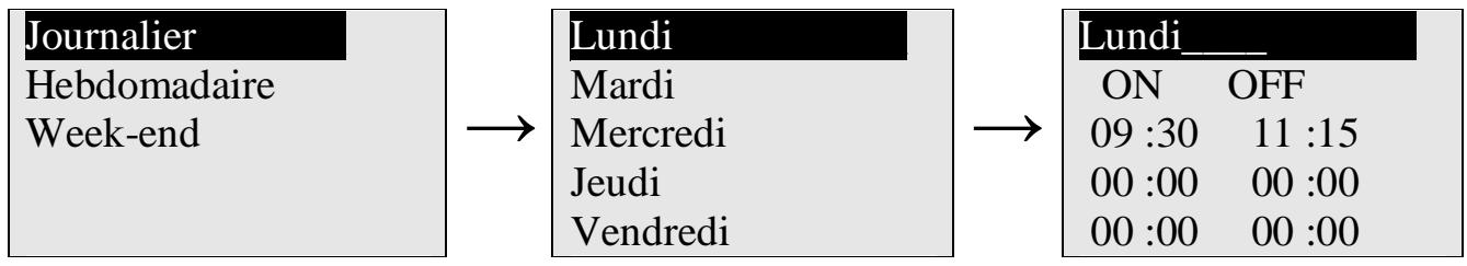 DEVILLE AMBRA - Pour modifier l'heure suivre dans tous les cas, la méthode suivante : - 1