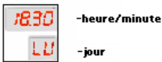 DEVILLE CEDRA AUTO - MENU horloge - 1