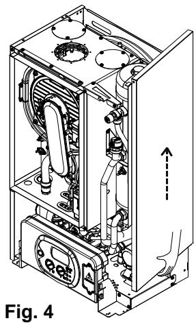 DEVILLE DCMA 25-08 - Pour accéder aux branchements électriques du tableau de commandes, procéder comme suit : - 2