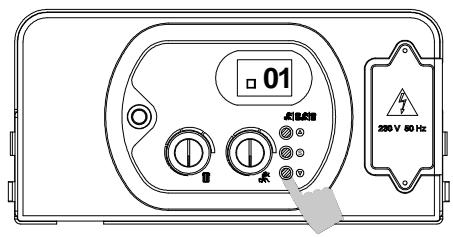 DEVILLE DCMA 25-08 - Paramètre 02 – sélection du type de gaz - 1
