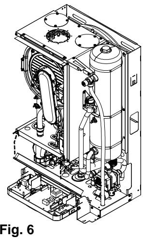 DEVILLE DCMA 25-08 - Pour accéder aux branchements électriques du tableau de commandes, procéder comme suit : - 4