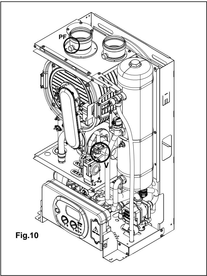 DEVILLE DCMA 25-08 - Dans tous les cas, il FAUT effectuer une verification RAPIDE du reglage de la chaudiere VOIR paragraphe suivant « reglage de la chaudiere » (page 28) - 1