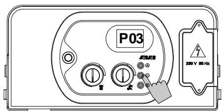DEVILLE DCMA 25-08 - Paramètre 02 – sélection du type de gaz - 2