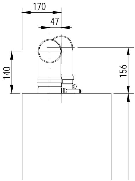 DEVILLE DMV 24 - Evacuation double flux - KIT b « voir normes en vigueur - 3